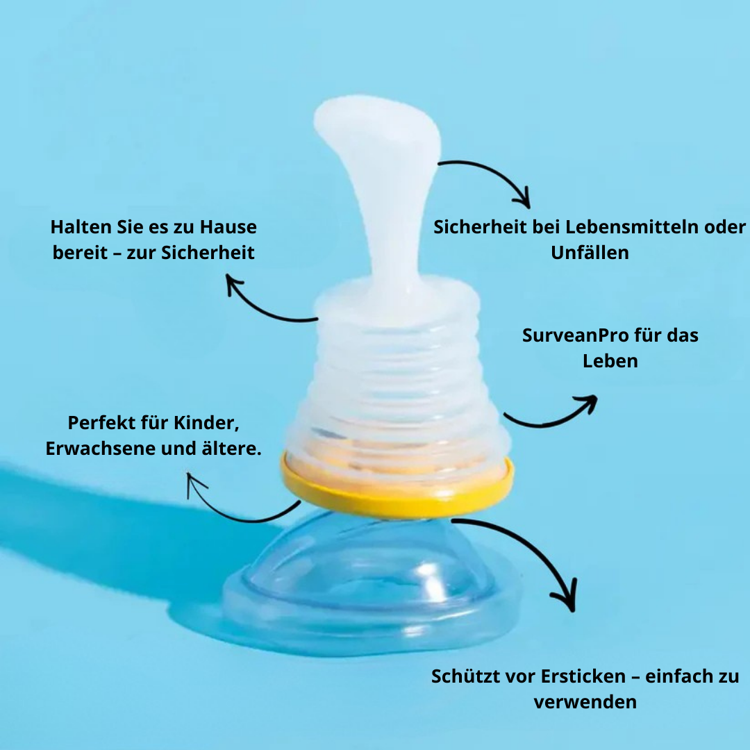 SurveanPro© Anti-Erstickungsschutz